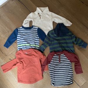 Lot of 5 target tops. 2T